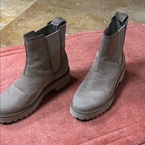 Timberland Taupe Ankle Boots